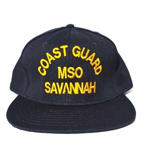Coast Guard MSO Savannah Black Cap